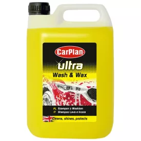 CarPlan, Ultra, Wash&Wax, Sampon, 5l