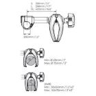 Menabo Kereékpártartóra Adapter 23,5cm