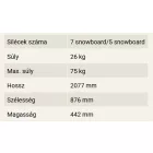 HAKR Eternal 500 Tetőbox - Antracit