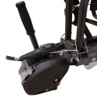 Mottez Apollon 3 - Kerékpátartó Vonóhorogra - 3db Kerékpárhoz - Összecsukható