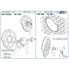 Mottez Biztonsági Tükör 60cm