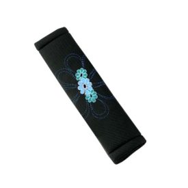   Bottari, Biztonsági öv, Párna, My spring, Fekete, Kék minta