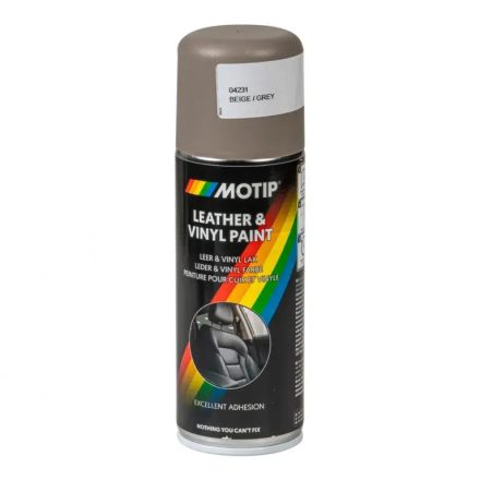 Motip Bőr és Vinil Festék Bézs/Szürke 200ml
