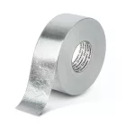 Alumínium ragasztószalag - üvegszálas - akril - 50 m x 50 mm - 150 mikron - lángálló