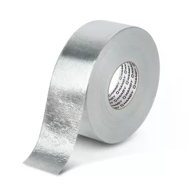   Alumínium ragasztószalag - üvegszálas - akril - 50 m x 50 mm - 150 mikron - lángálló