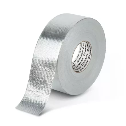 Alumínium ragasztószalag - üvegszálas - akril - 50 m x 50 mm - 150 mikron - lángálló