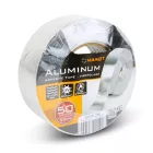 Alumínium ragasztószalag - üvegszálas - akril - 50 m x 50 mm - 150 mikron - lángálló