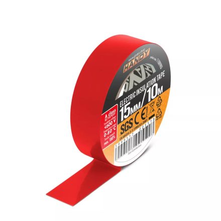 Handy Szigetelőszalag 15 mm · 10 m Piros