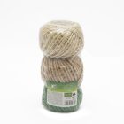 Garden Of Eden Madzag Szett, Natur, Jutta, 3x25m