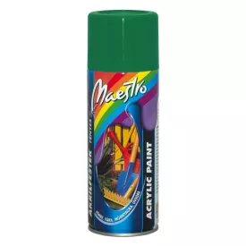   Prevent, Maestro, Akril Festék, Mohazöld, Fényes, 400ml, RAL 6002