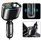 Prémium QC3USB, Szivargyújtós töltő, Usb+Szivargyújtó+Voltmérő