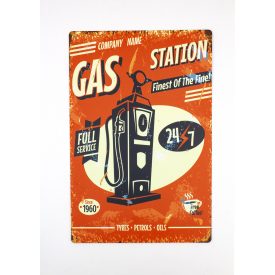 Dekorációs Fém Tábla 20x30cm