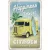 Fémtábla Dekoráció, Citroen Type-H, 20x30cm