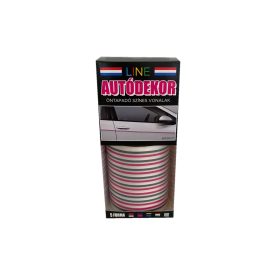 Line, Öntapadós Dekorcsík 8x130cm, Szürke Magenta,12