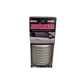 Line, Öntapadós Dekorcsík 8x130cm, Szürke-Szürke,14