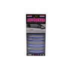 Line, Öntapadós Dekorcsík 8x130cm, Fekete-Kék, 50