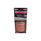 Line, Öntapadós Dekorcsík 8x130cm, Fekete-Piros, 51