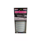 Line, Öntapadós Dekorcsík 8x130cm, Világosszürke-Világoskék-Világosszürke, 68