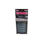 Line, Öntapadós Dekorcsík 8x130cm, Fekete-Világoskék-Fekete, 70