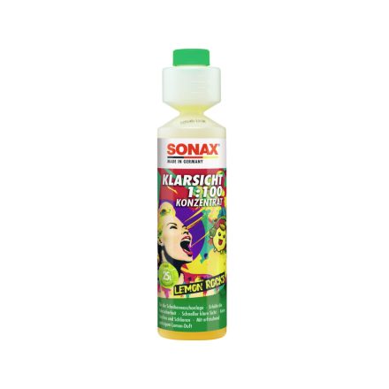 Sonax nyári szélvédőmosó koncentrátum citrom illattal 1:100 250ml
