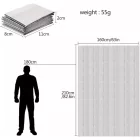 Termikus vészhelyzeti izolációs takaró - 160X210cm