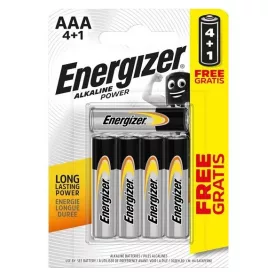 Energizer, AAA Elem, 4+1db