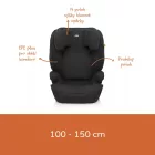 Zopa Beta i-Size gyerekülés Fekete - 100-150cm-ig