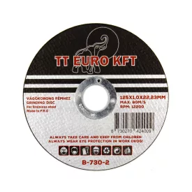 TT Euro vágókorong fémhez 125mm