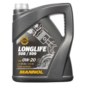   Mannol 7722-5 Longlife 508/509 0W-20 (0W20) (0W20) motorolaj, 5lit