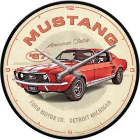 Retro Fali Óra Ford Mustang 30cm