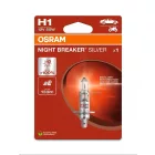 Osram Night Breaker Silver +100% izzó - H1 - P14,5t - 12V - 55W - 1db