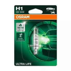 Osram, IZZÓ 12 V H1 ULTR.LIFE D
