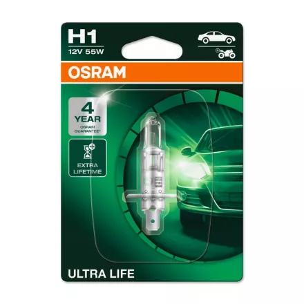 Osram, IZZÓ 12 V H1 ULTR.LIFE D