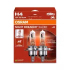IZZÓ OSRAM 12 V H4 +100% PÁR NBS SILVER