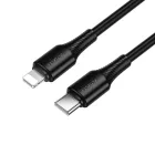 Hoco X120 kábel USB-C - Lightning csatlakozóval. 27W - 1m - Fekete