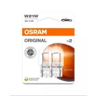 IZZÓ OSRAM 12V 21W PÁR ÜVEGFEJŰ