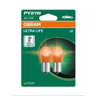 Osram, PY21W Izzó, 12V 21W, BAU15S, Párban