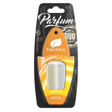 Paloma, Parfum, Illatosító Duo Vanília&Cocco