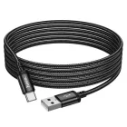 Hoco X91 USB-A - Type-C kábel 3A 3m - fekete