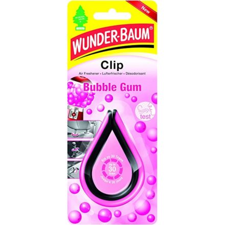 Wunderbaum, Illatosító Bubble Gum, Clip