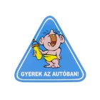 Baba Az Autóban! Matrica