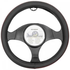   CarSaddles, Kormányvédő, Bordó, Hullámos, Minta, 37-39 cm