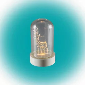 Somogyi Cdm 9R - Asztali Led Szarvas - 9Cm - Meleg Fehér