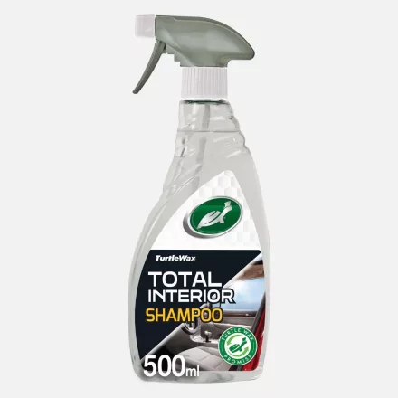 Turtle Wax, Total Interior Shampoo, Beltér Tisztító Sampon, 500ml