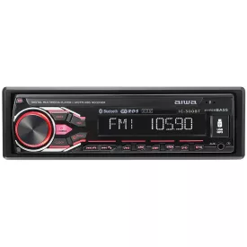   Aiwa IC-300BT MP3/USB autórádió, Bluetooth 5.1 kihangosítással és zeneátvitellel, levehető előlappal