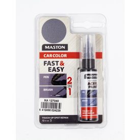 Maston, Javító Stift, 2in1, Sötétszürke, Metál 12ml