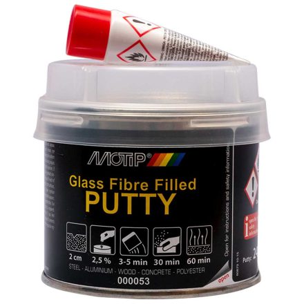 Motip 000053 Üvegszálas, Telített Poliészteres Gitt, 250 g