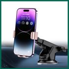 JOKADE - JE037 Autós Tapadókorongos Teleszkópos Telefontartó - Fekete