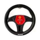 KORMÁNYVÉDŐ MOMO ELEGANT M FEKETE-SZÜRKE/FEHÉR 38-39CM