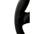 KORMÁNYVÉDŐ MOMO ELEGANT M FEKETE-SZÜRKE/FEHÉR 38-39CM